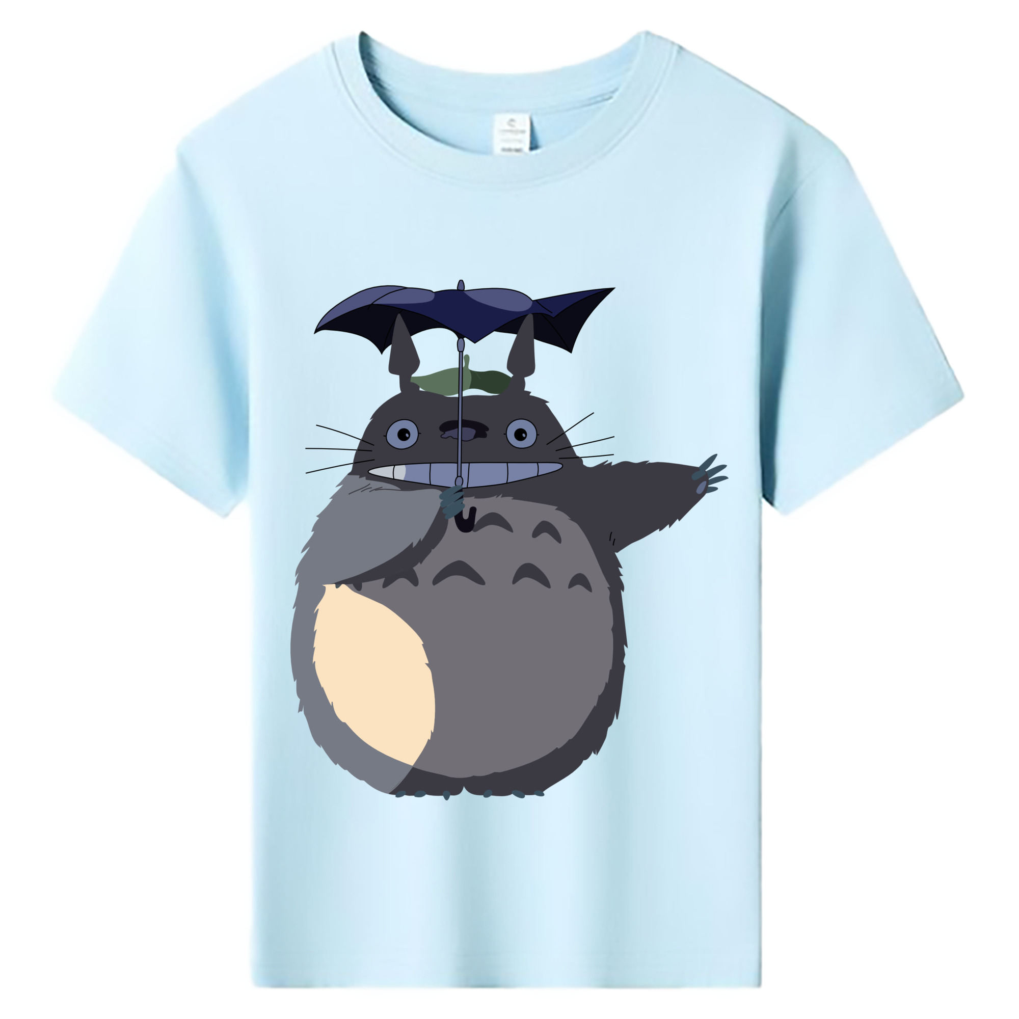 （画像用） となりのトトロ 草壁メイ 草壁サツキ My Neighbor Totoro Satsuki Kusakabe Mei Kusakabe 綿100％キッズTシャツ（フロントプリント）